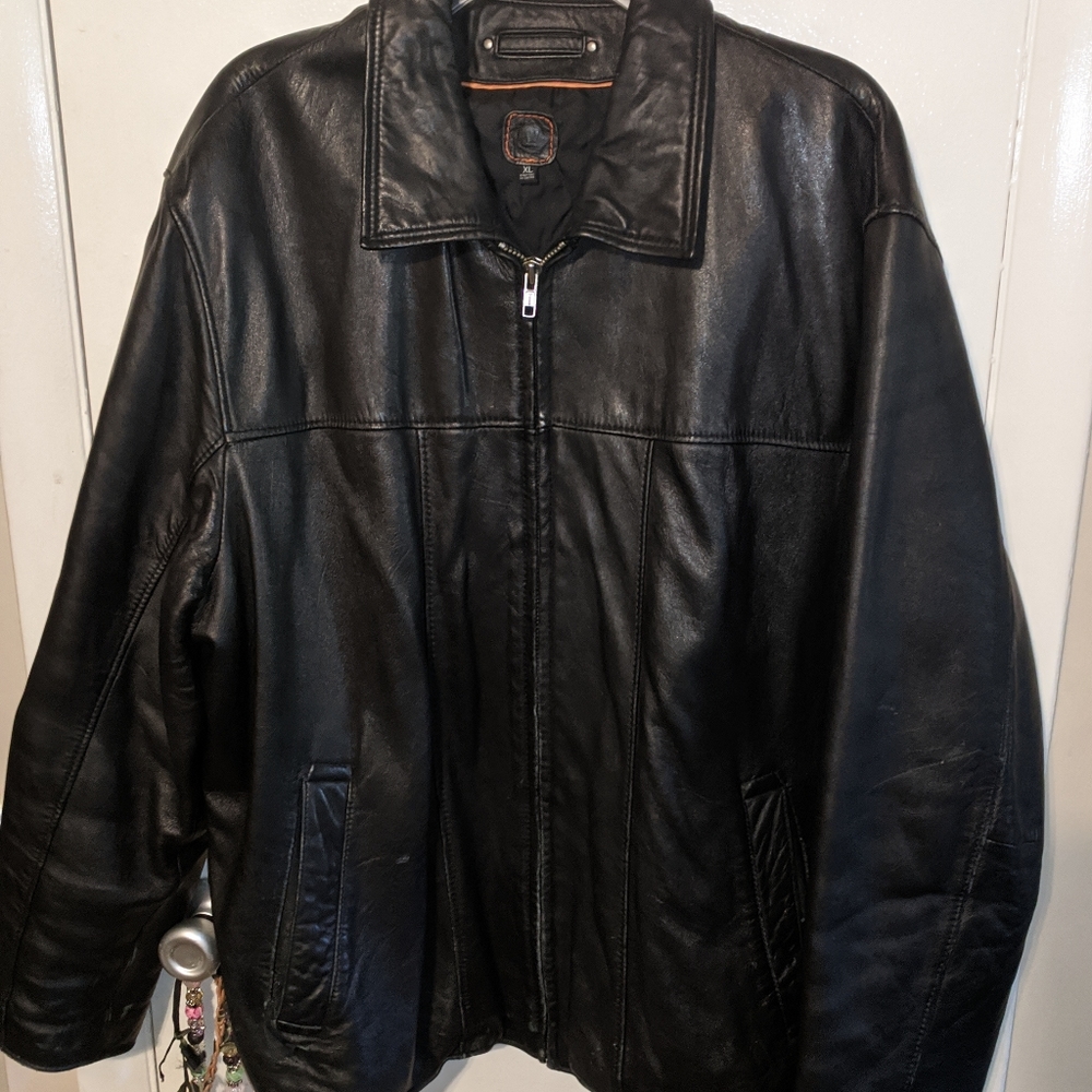Vintage Wilson's Leather Coat Sz XL